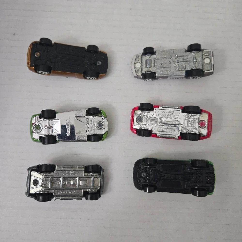 Vintage Hot Wheels Shelby Cobra Opening Hood Diecast Sports Car Lot of 6 Mattel